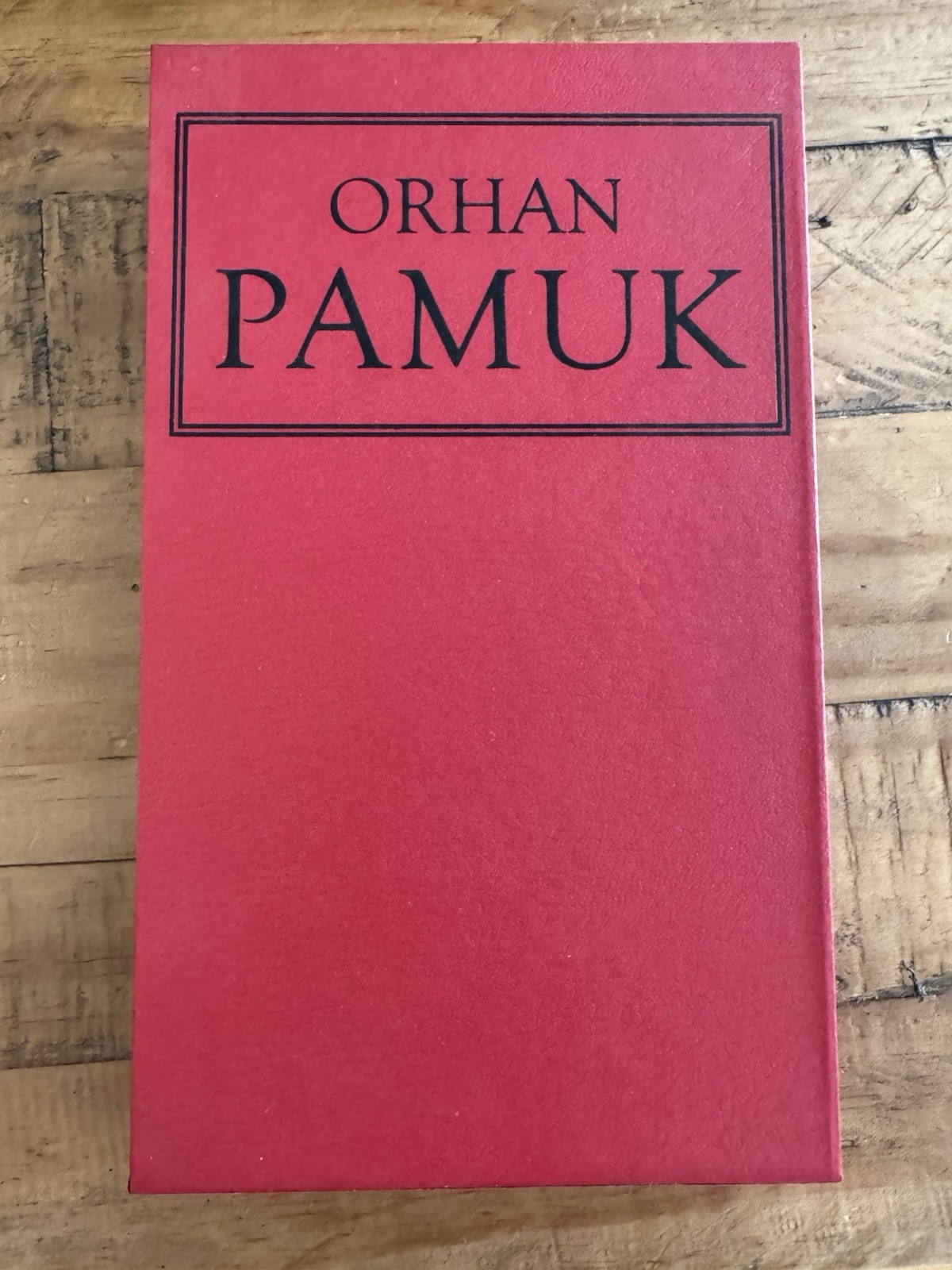 Orhan Pamuk – My Name Is Red Signed 1st Edition Book In Slipcase