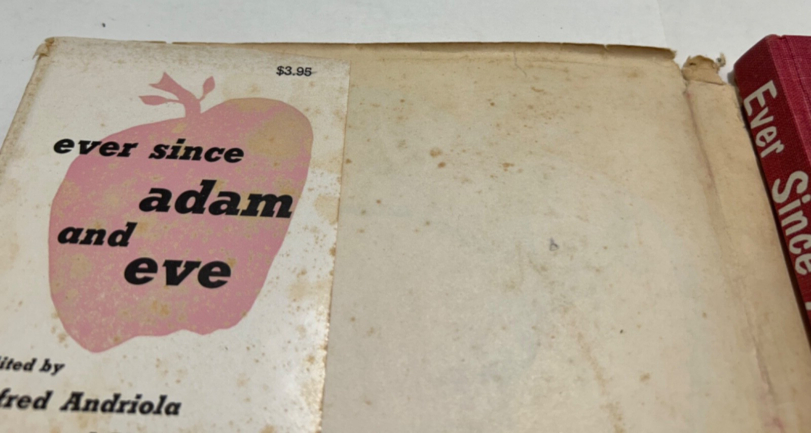Vintage Ever Since Adam & Eve Cartoon Book 1st Ed. McGraw- Hill 1955