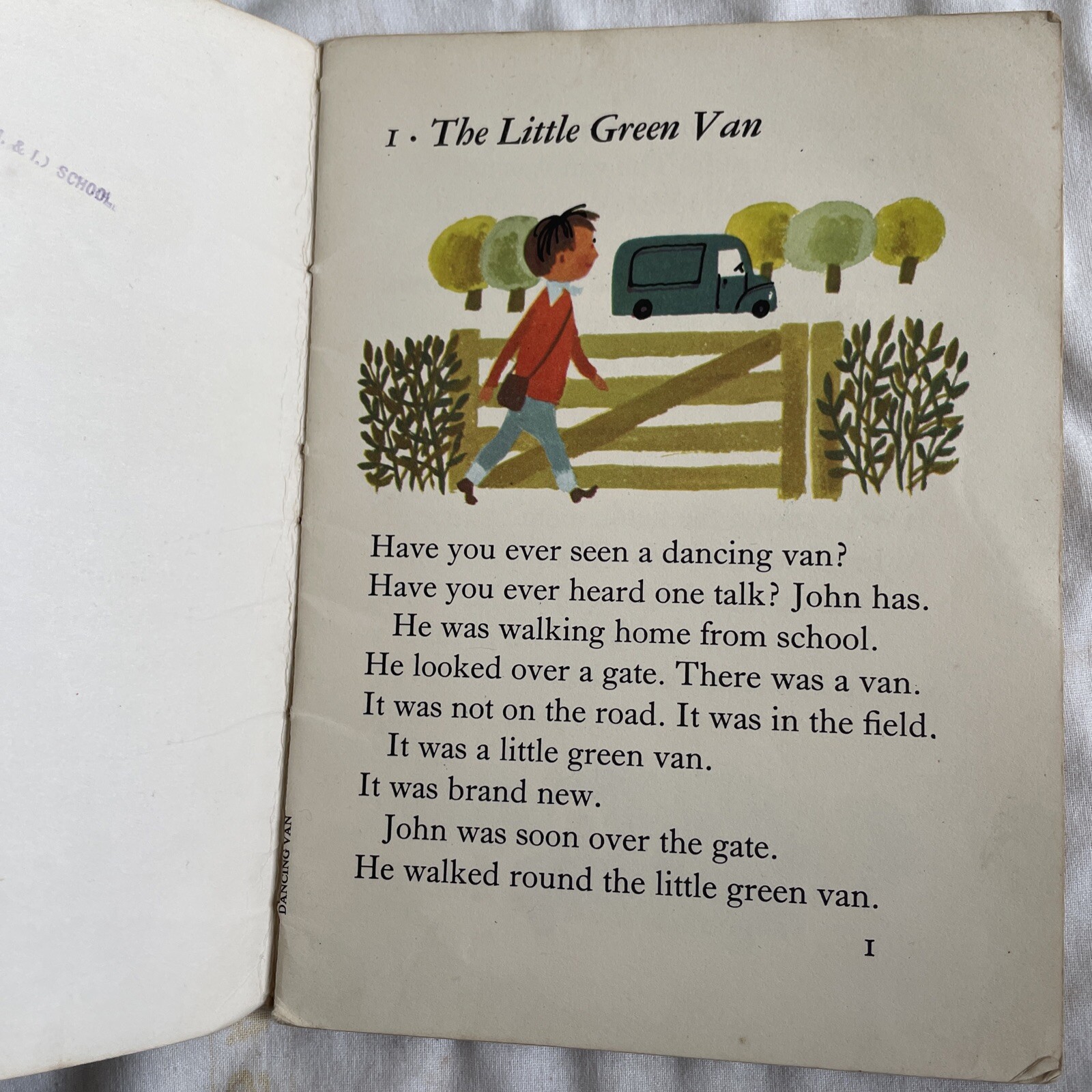 The Dancing Van E M Thorne Dolphin Books Vintage Children’s 1973 IDRU