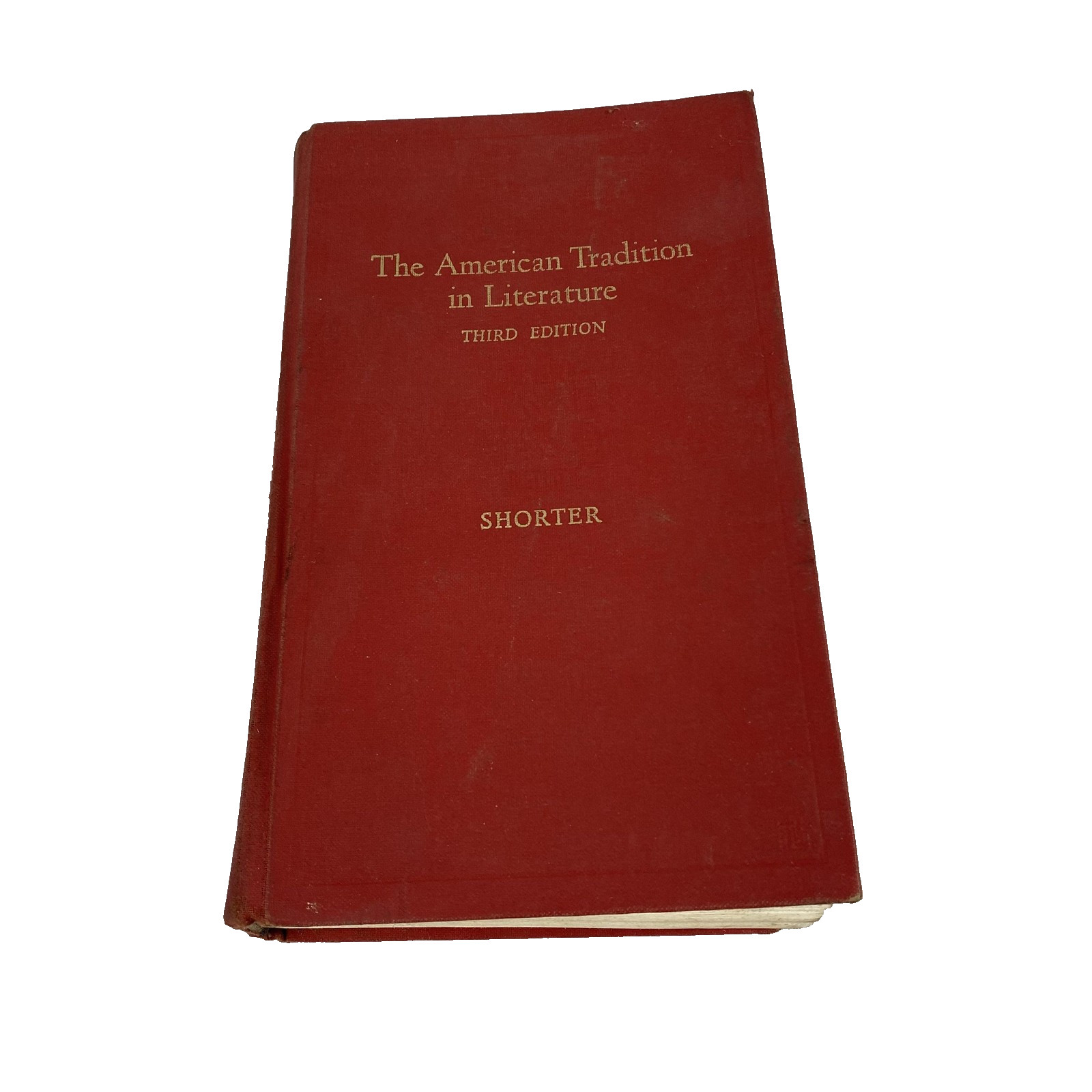 Vintage The American Tradition in Literature Shorter 3rd Ed 1967 Bradley Beatty