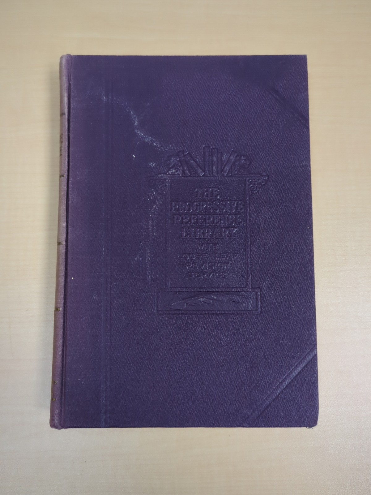 The Progressive Reference Library with Loose Leaf Revision Service Vol 5 1930
