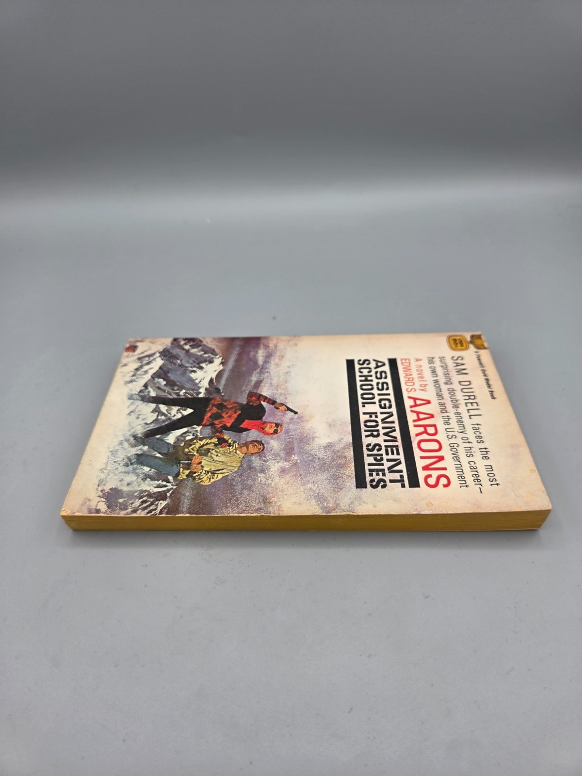 Assignment: School for Spies — Edward S. Aarons | Gold Medal d1640 (1966)