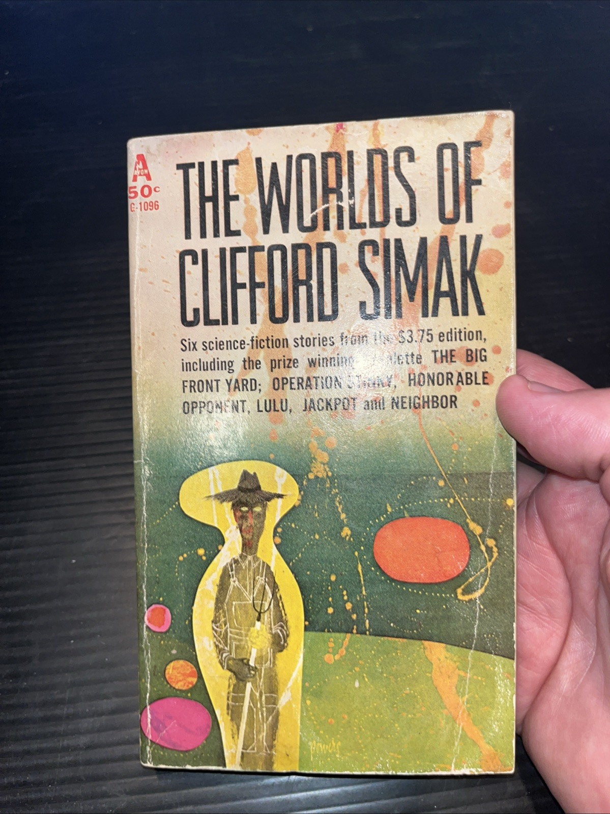 The Worlds of Clifford Simak Avon G-1096 Paperback
