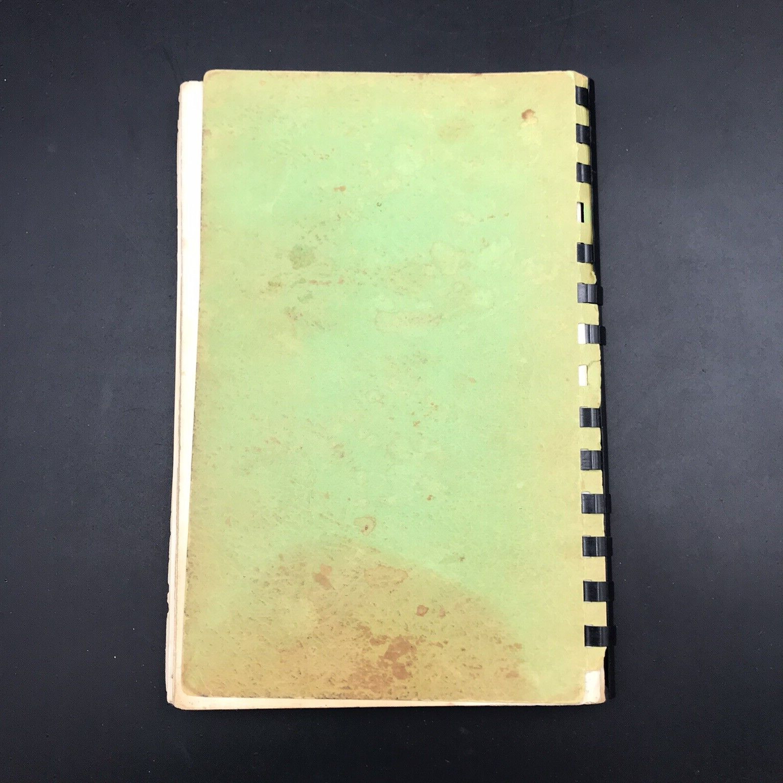VTG 1964 Timbrin Club Cookbook Recipes 8.5″ x 6″ Robertson Comm Methodist Church