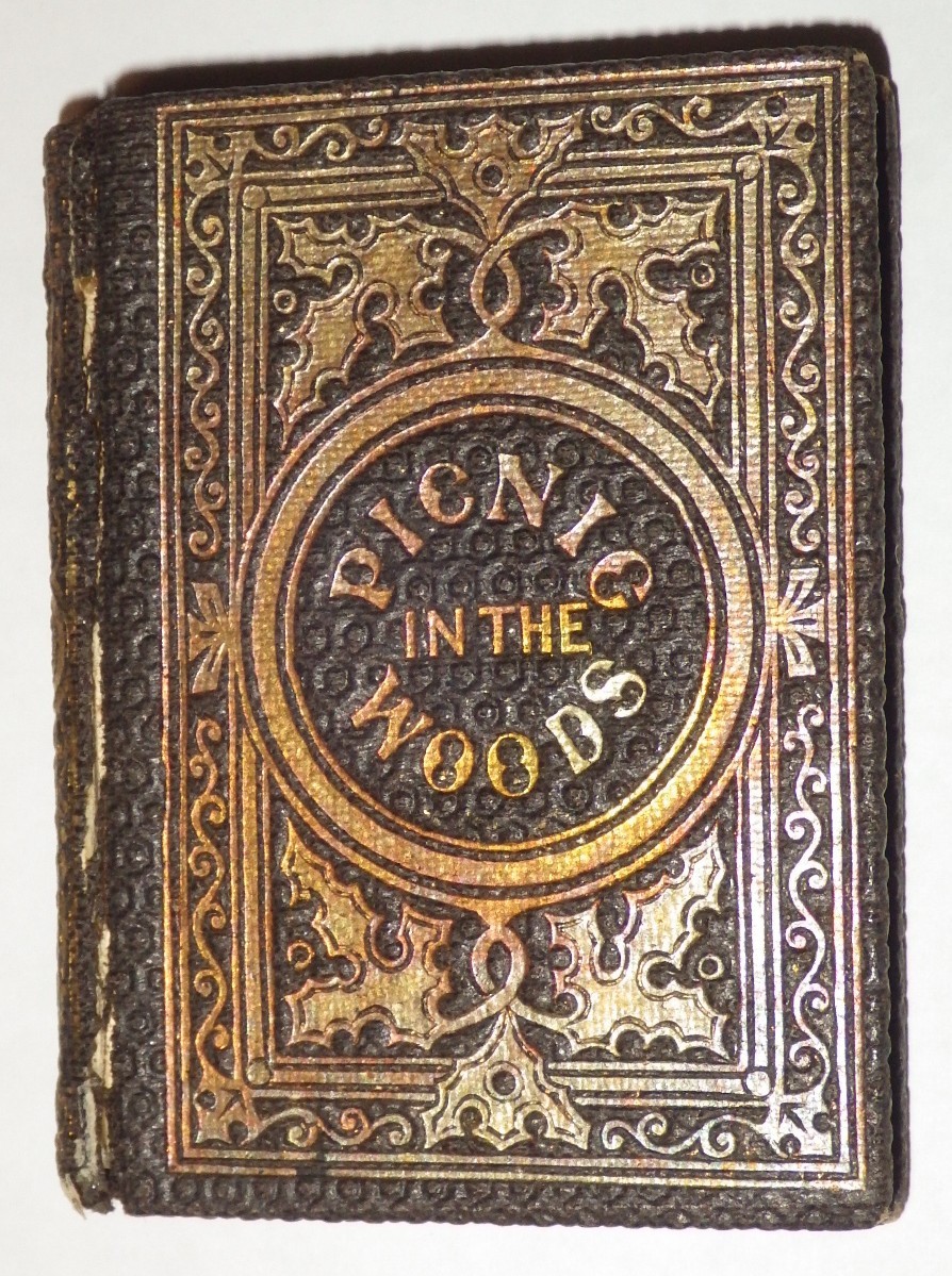 1862 Our Pic-Nic in the Woods by Aunt Laura Buffalo (NY) Miniature Book