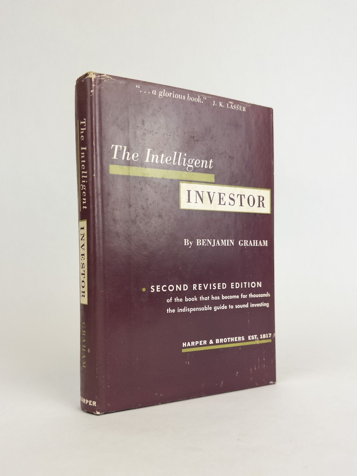Benjamin Graham / THE INTELLIGENT INVESTOR 1959 2nd Revised Edition
