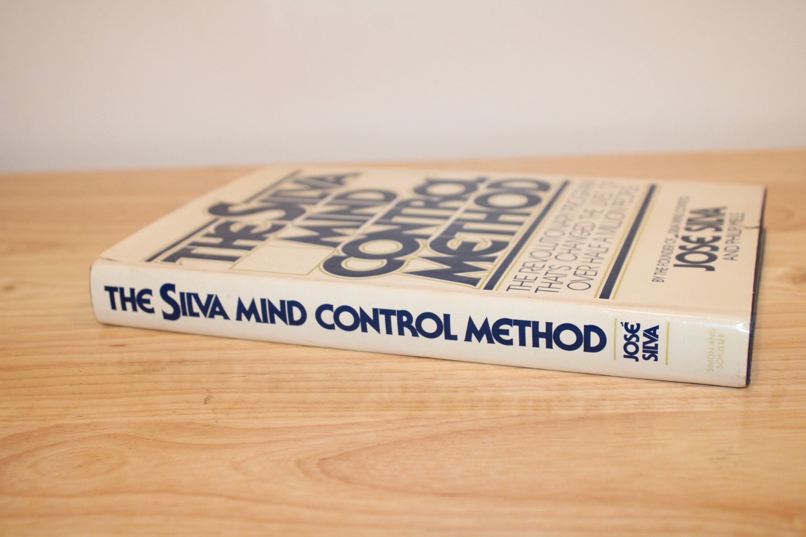 SIGNED The Silva Mind Control Method HC DJ 1977 José Silva VG Consciousness 1st