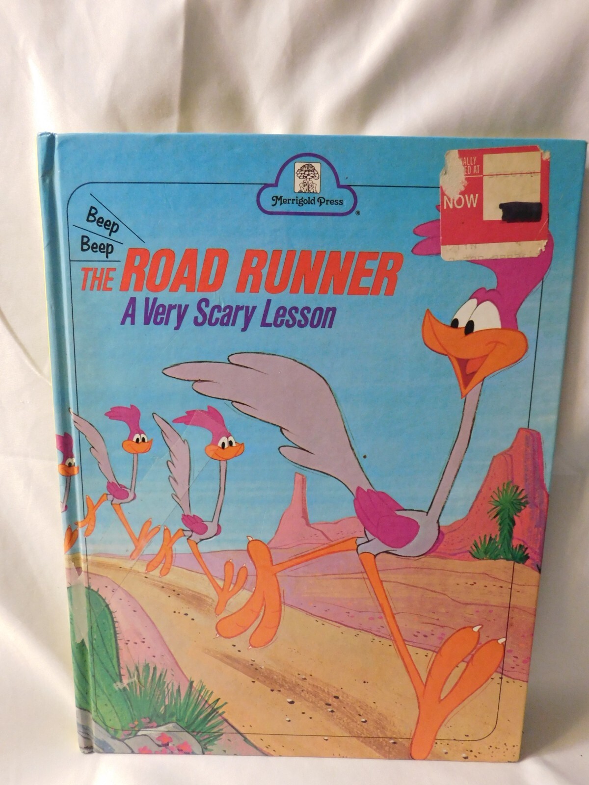 The Road Runner Book A Very Scary Lesson Merrigold Press 1974 HC Book