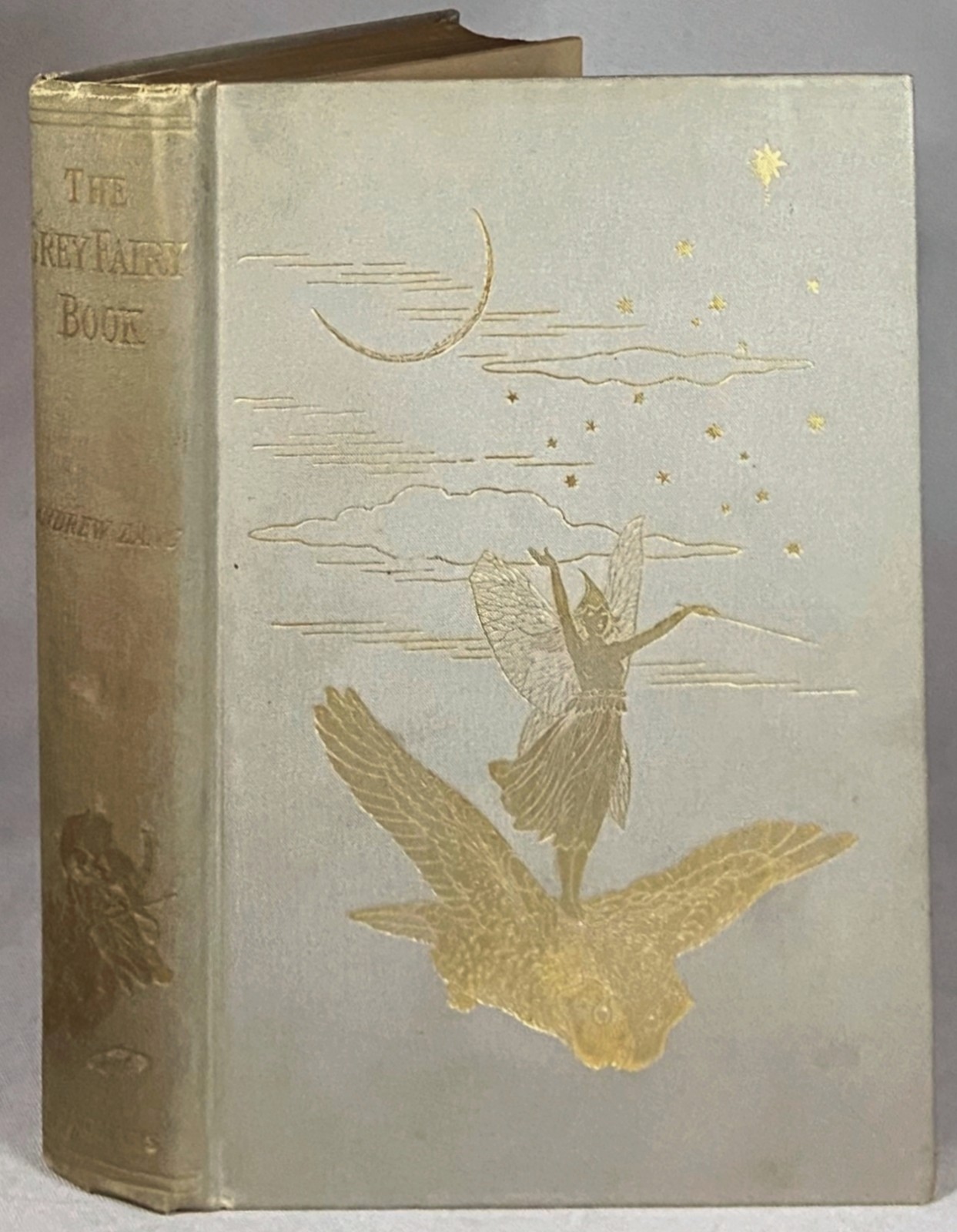 1901 THE GREY FAIRY BOOK Antique Fairy Tales ANDREW LANG Art Nouveau Children’s