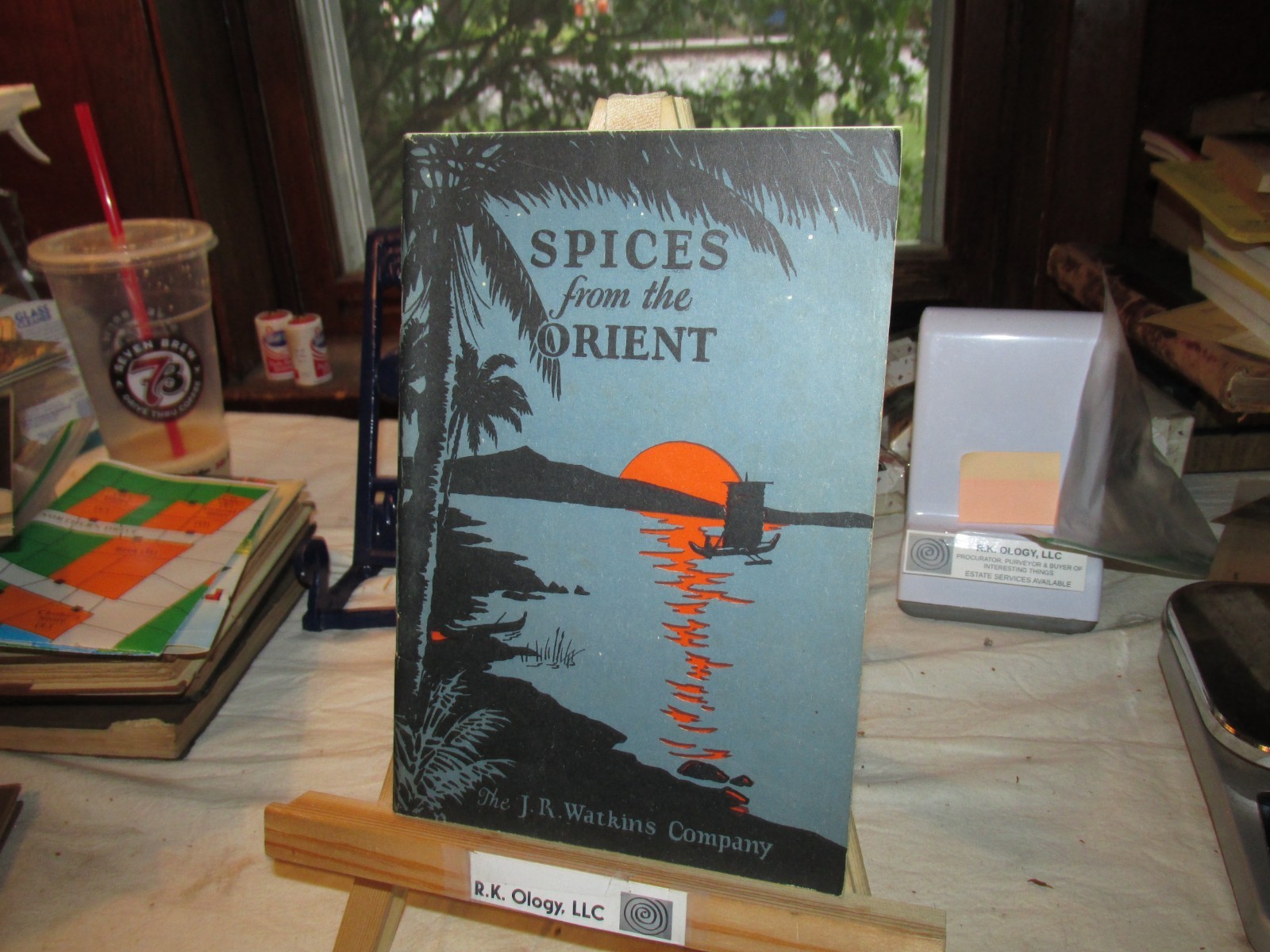 Vintage 1927 J.R. Watkins Spice Co. SPICE BOOK SPICES FROM THE ORIENT