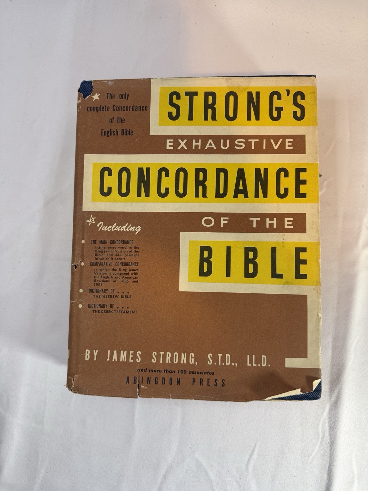 Strong’s Exhaustive Concordance of the Bible (1967, HC w/ DJ) James Strong