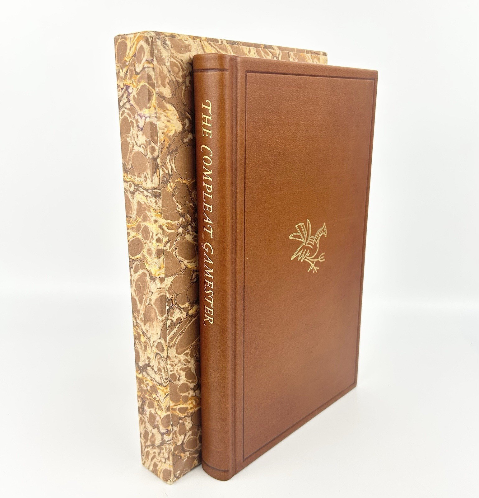 The Compleat Gamester Charles Cotton Illustrated Limited Leather Edition HC VG