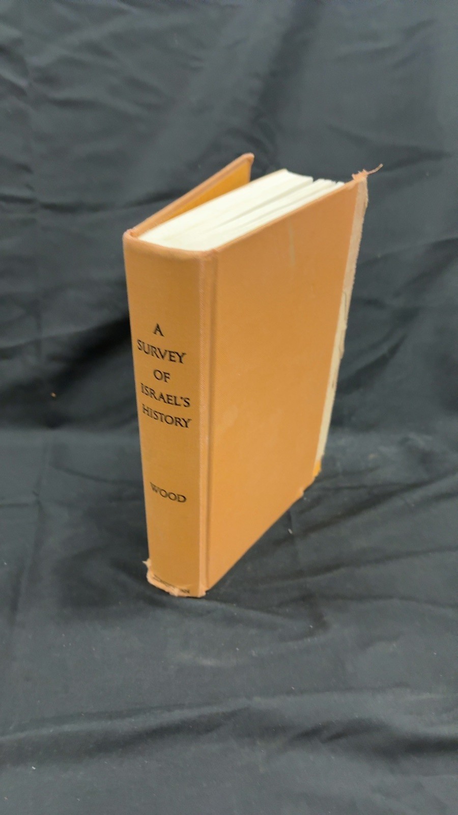 A Survey of Israel’s History Leon Wood Hardcover Tenth printing 1978