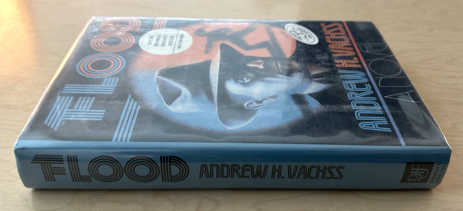 FLOOD Andrew Vachss (1985) Advanced Reader’s Copy SIGNED Rare