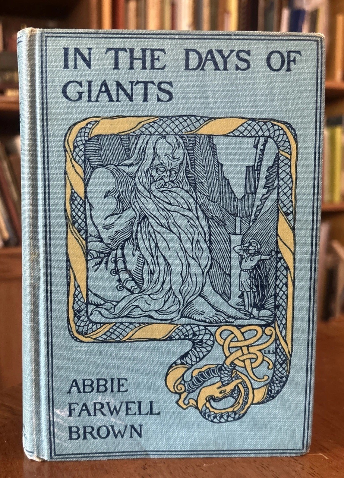 DAYS OF GIANTS NORSE TALES ABBIE BROWN 1ST EDITION 1902 HC