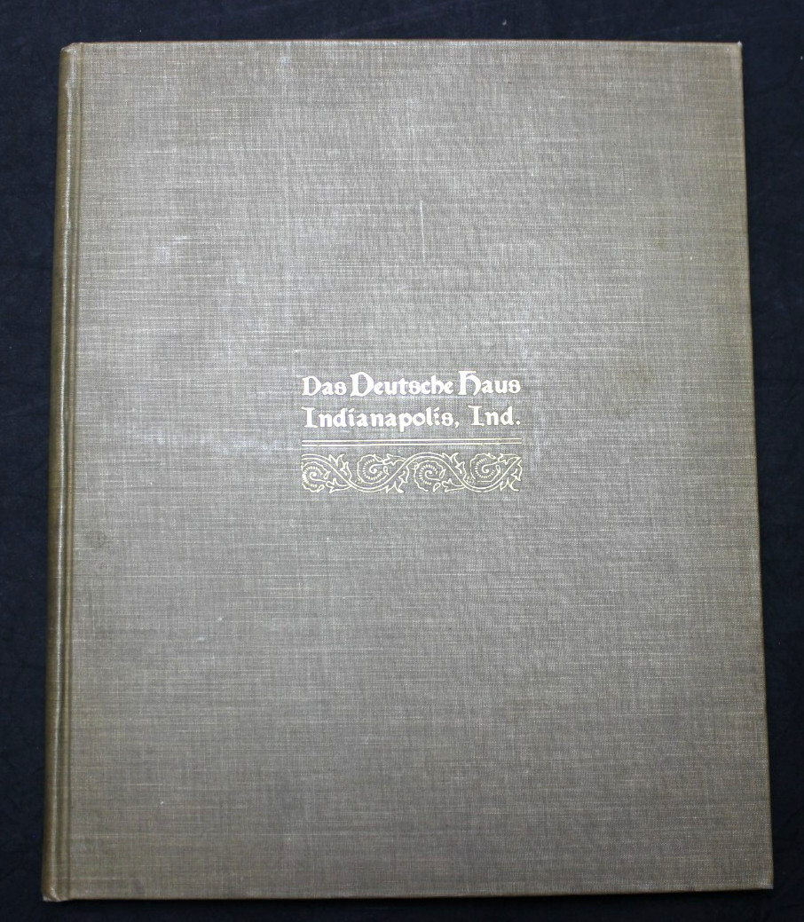 50 JAHRE DEUTSCHEN STREBENS (GERMAN ASPIRATIONS) INDIANAPOLIS, T. STEMPFEL 1898