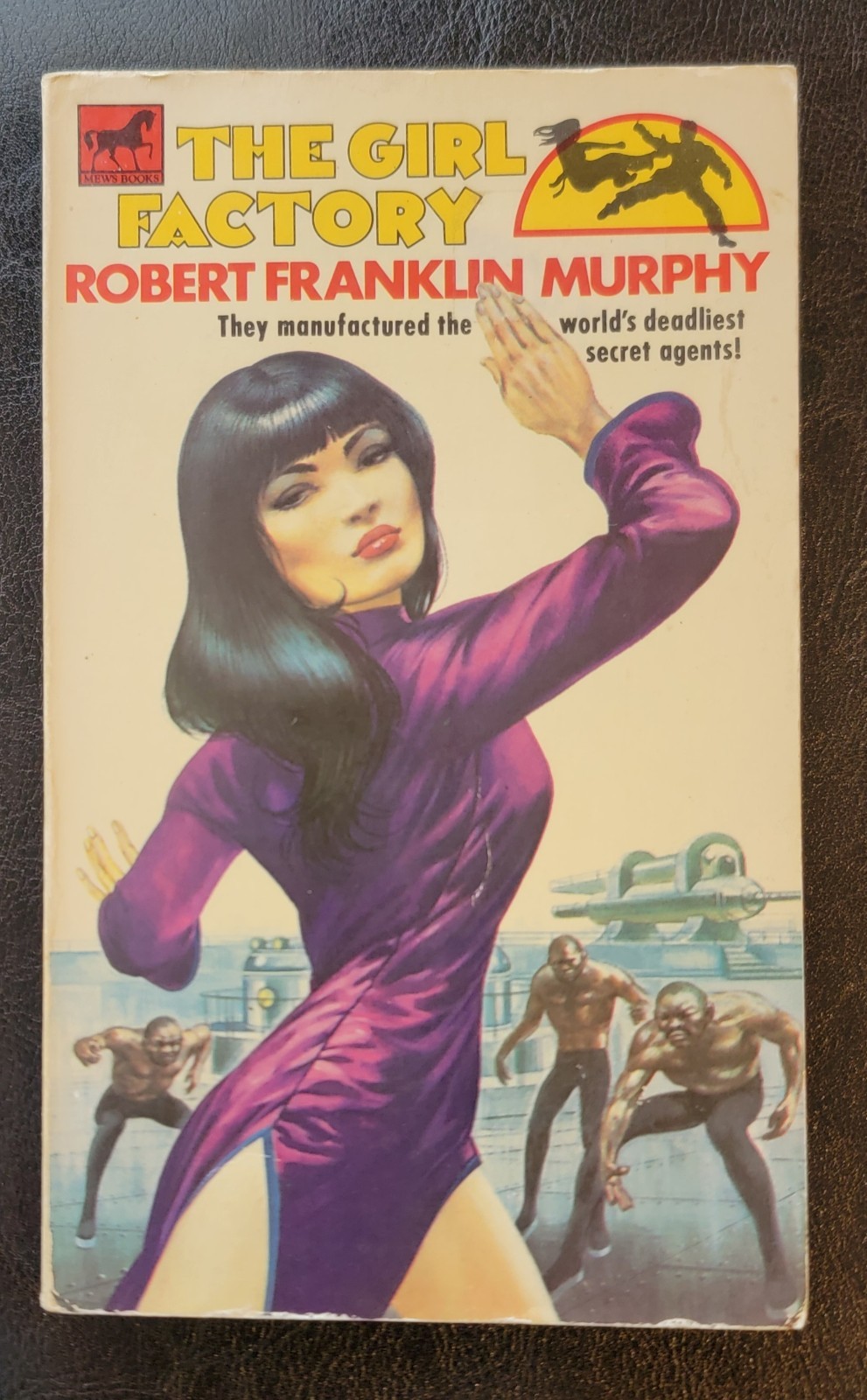 The Girl Factory Robert Franklin Murphy Mews Books R319 1st 1976 Phillipps GGA