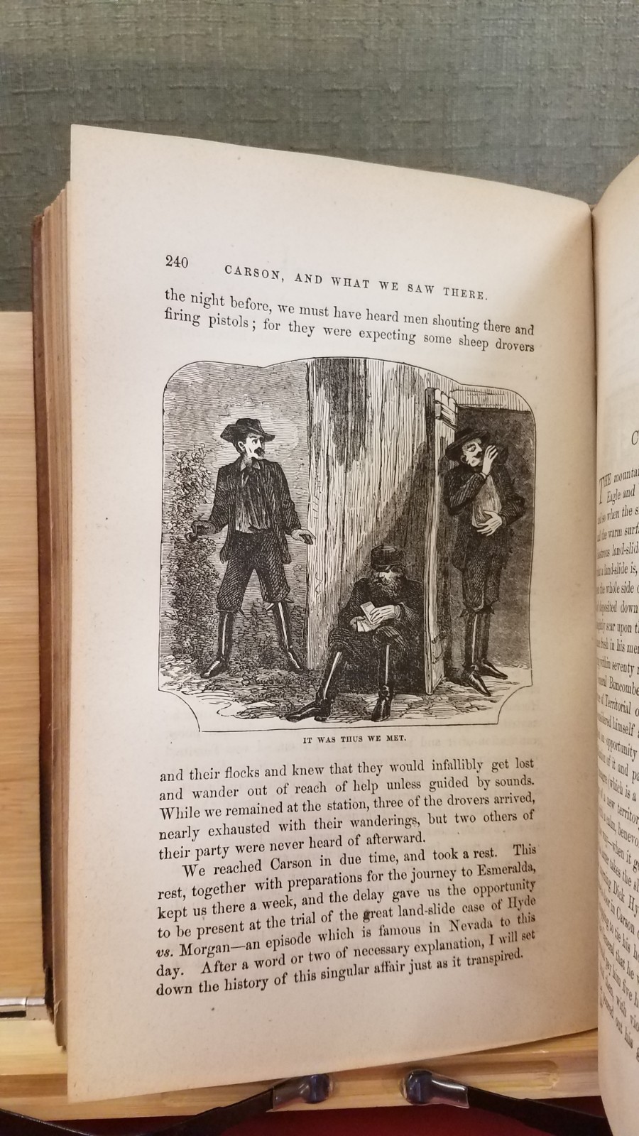 Roughing It by Mark Twain, 1st Ed, Ilustrated, 1872
