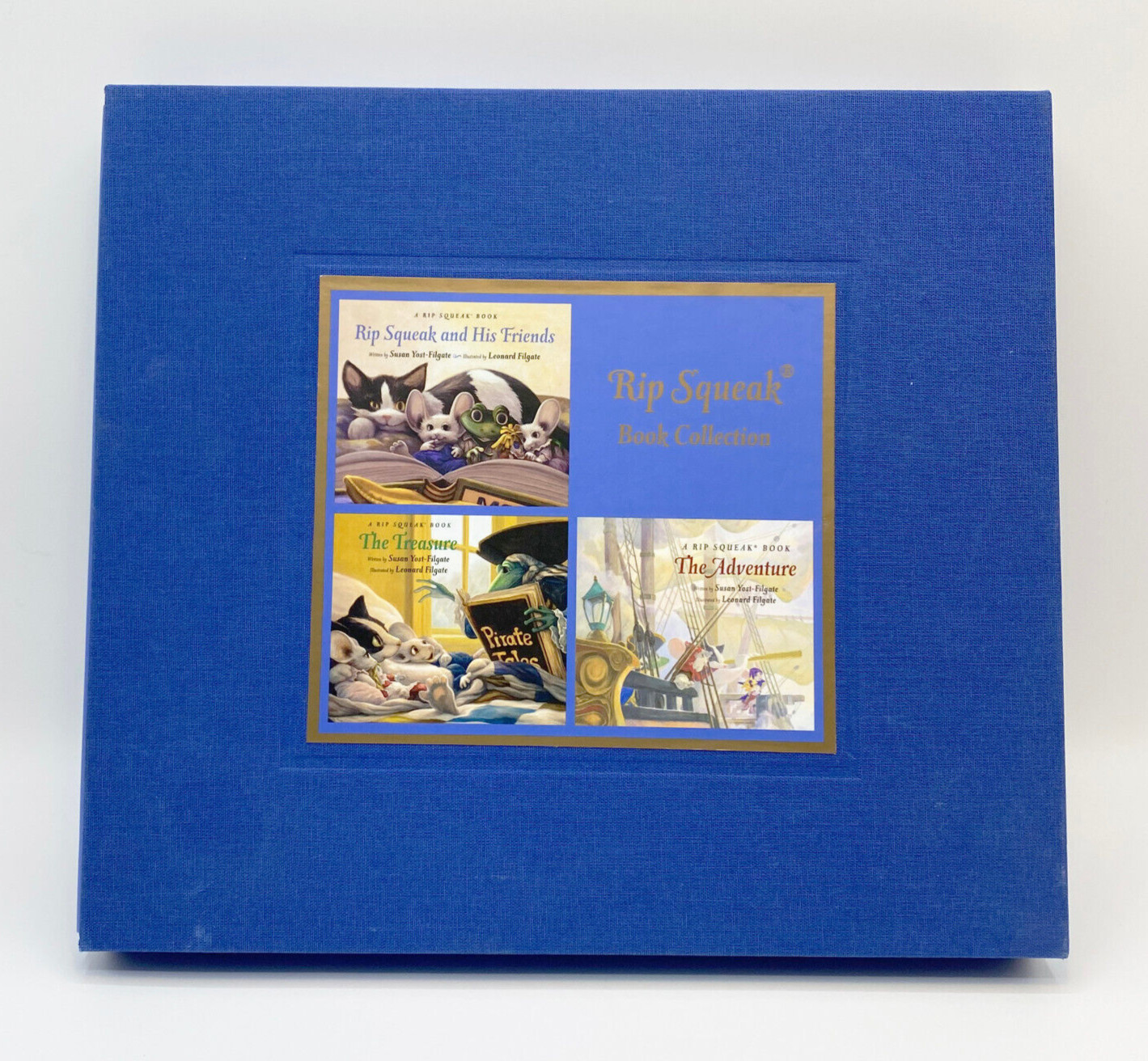 RIP SQUEAK Children’s Book Collection – Hardcover Set of 3 with Slipcase