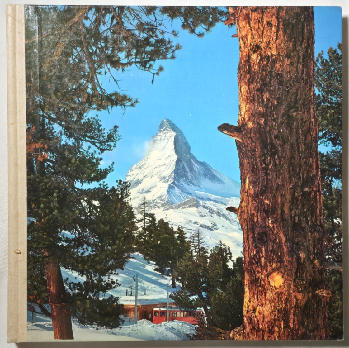 1969 Switzerland Tourist Guidebook Photographs Swiss Alps Matterhorn Book