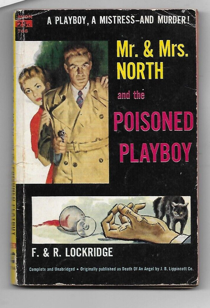 MR. & MRS NORTH AND THE THE POISONED PLAYBOY F. & R. Lockridge 1957 Avon 766 GGA