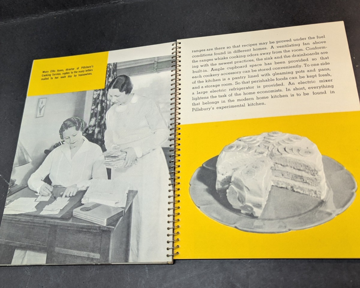 The Story of Flour 1935 by Pillsbury Flour Mills Company Spiral Bound Paperback