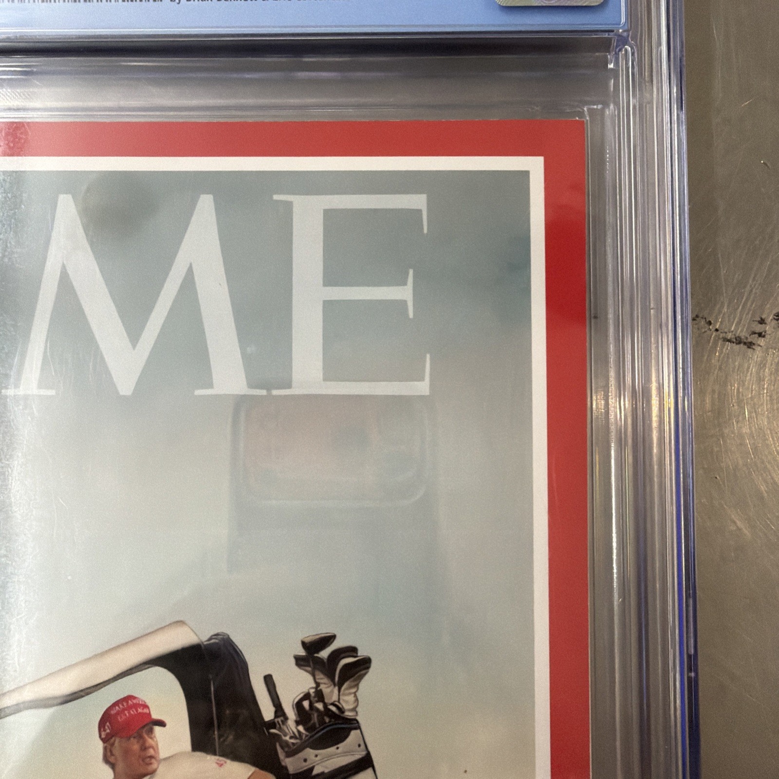 ?Time Magazine Donald Trump In Trouble – September 30 2024 CGC 9.2. RARE!!! ?