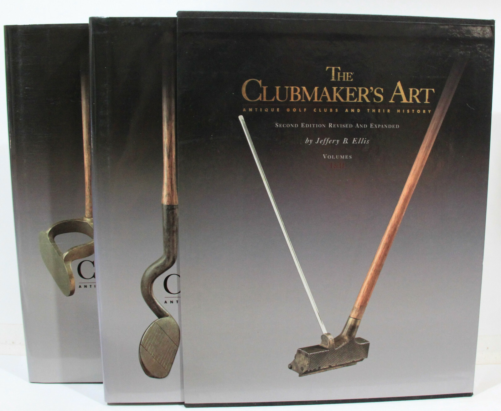 The Clubmakers Art: Antique Golf Clubs & Their History – Revised 2 Vol Set – Sig