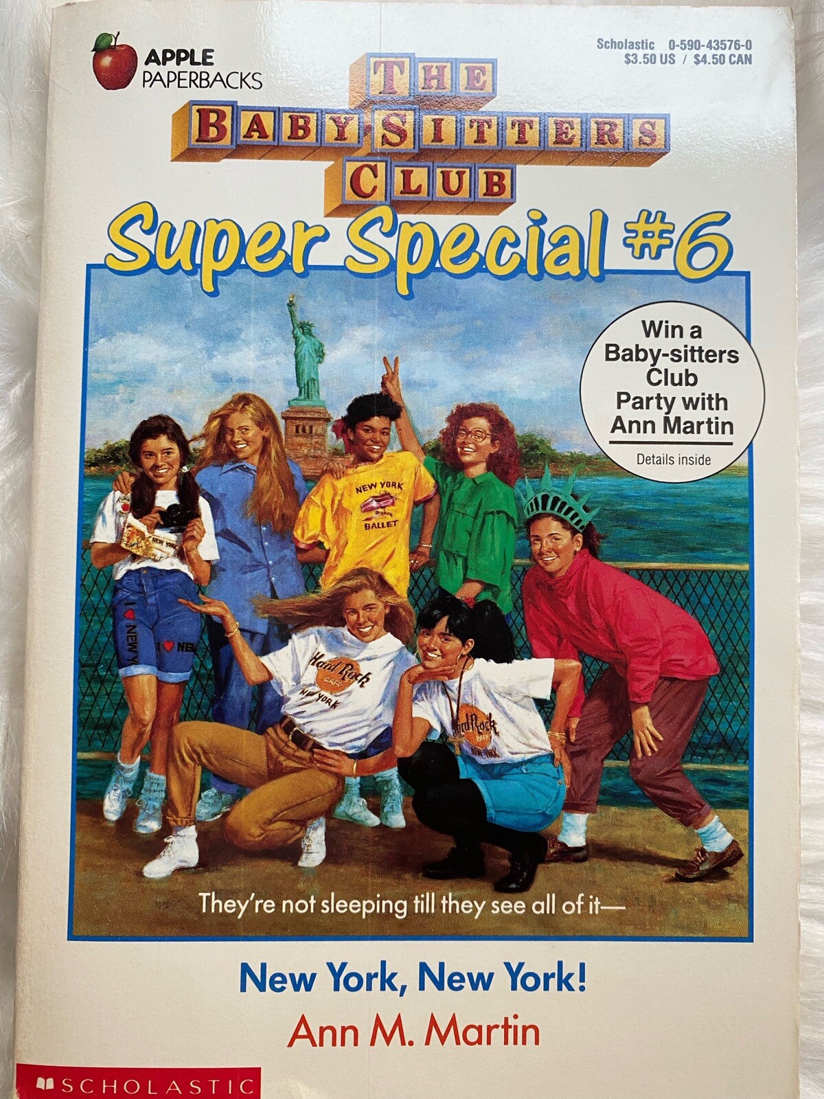 The Babysitters Club Super Special 6 New York New York Vintage Book Ann M Martin