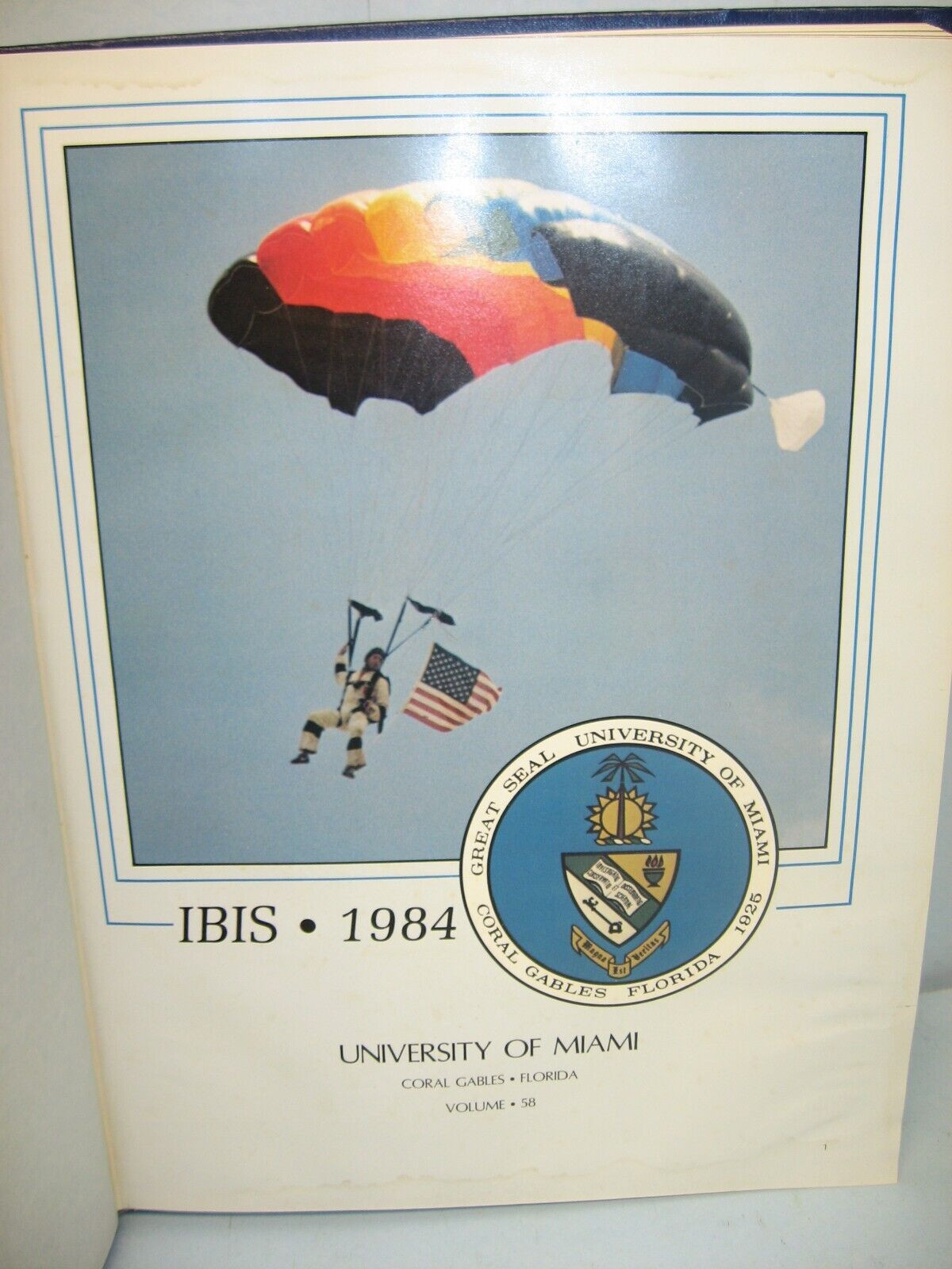 1984 Ibis, University of Miami, Coral Gables, Florida Yearbook
