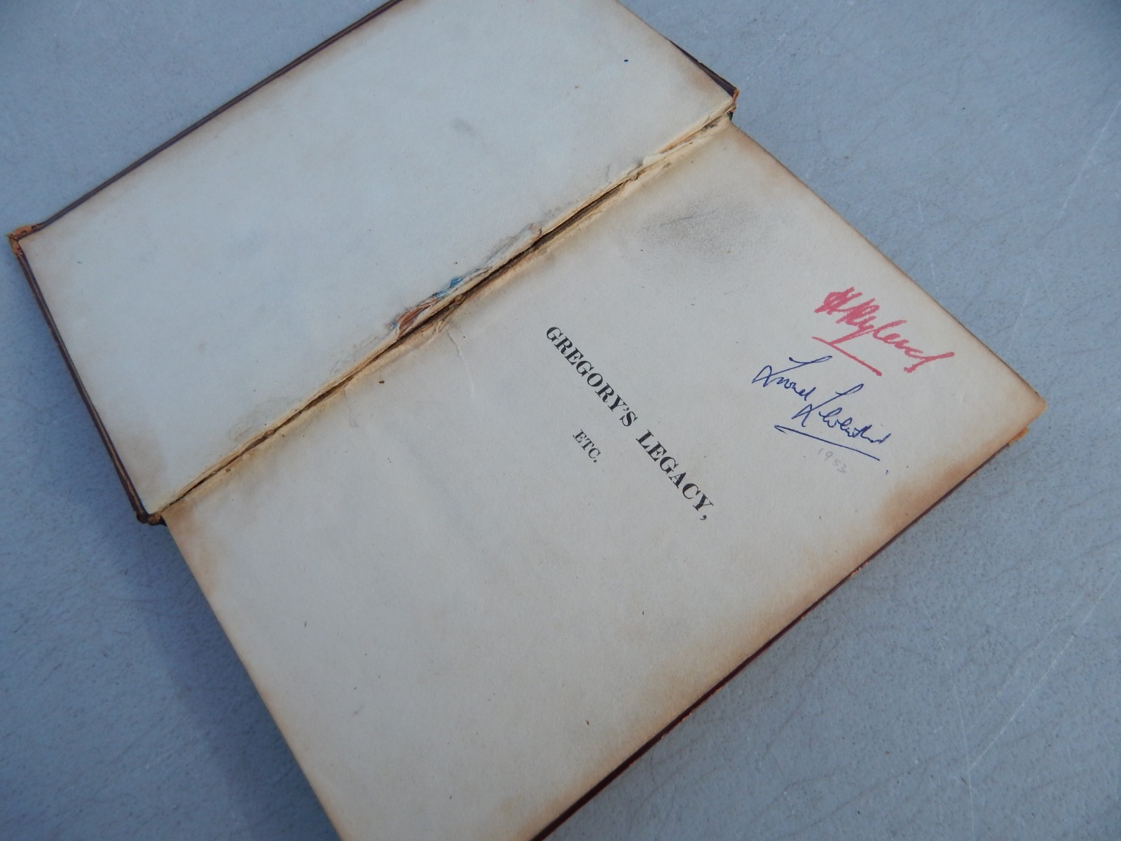 1822 FULL LEATHER „A FATHER’S LEGACY TO HIS DAUGHTERS“ BY DR. JOHN GREGORY