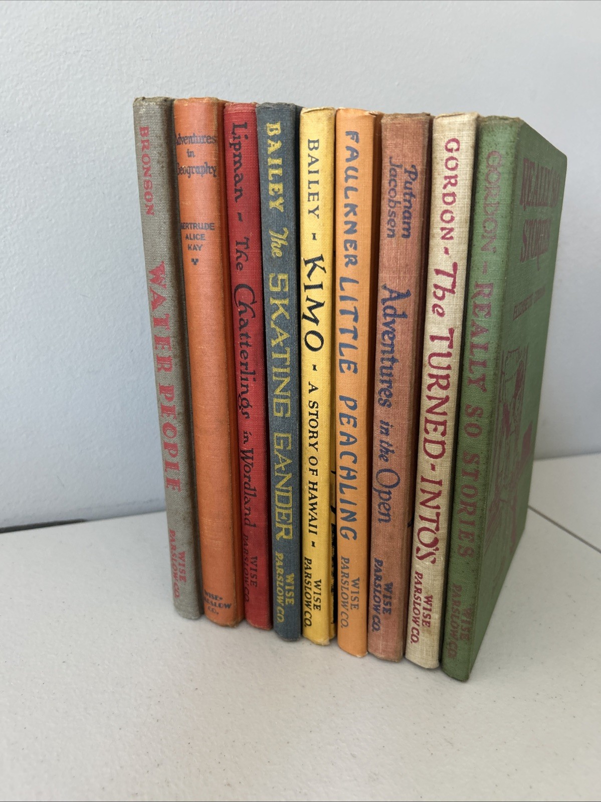 Vintage Children’s Books Wise Parslow Illustrated Various Authors Lot of 9