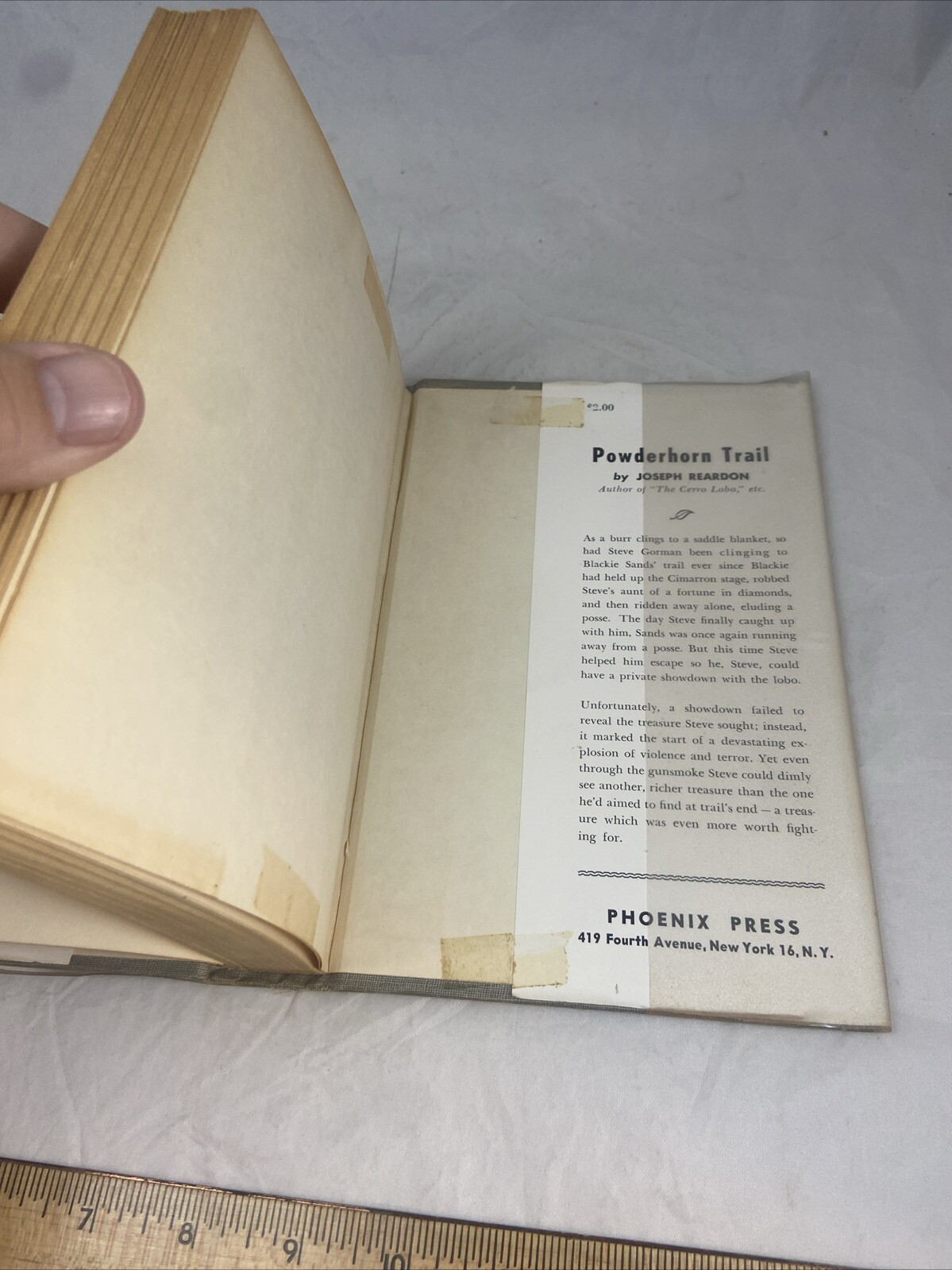 1950: The Buckskin Beau Chuck Stanley, Phoenix Press, Western HCDJ