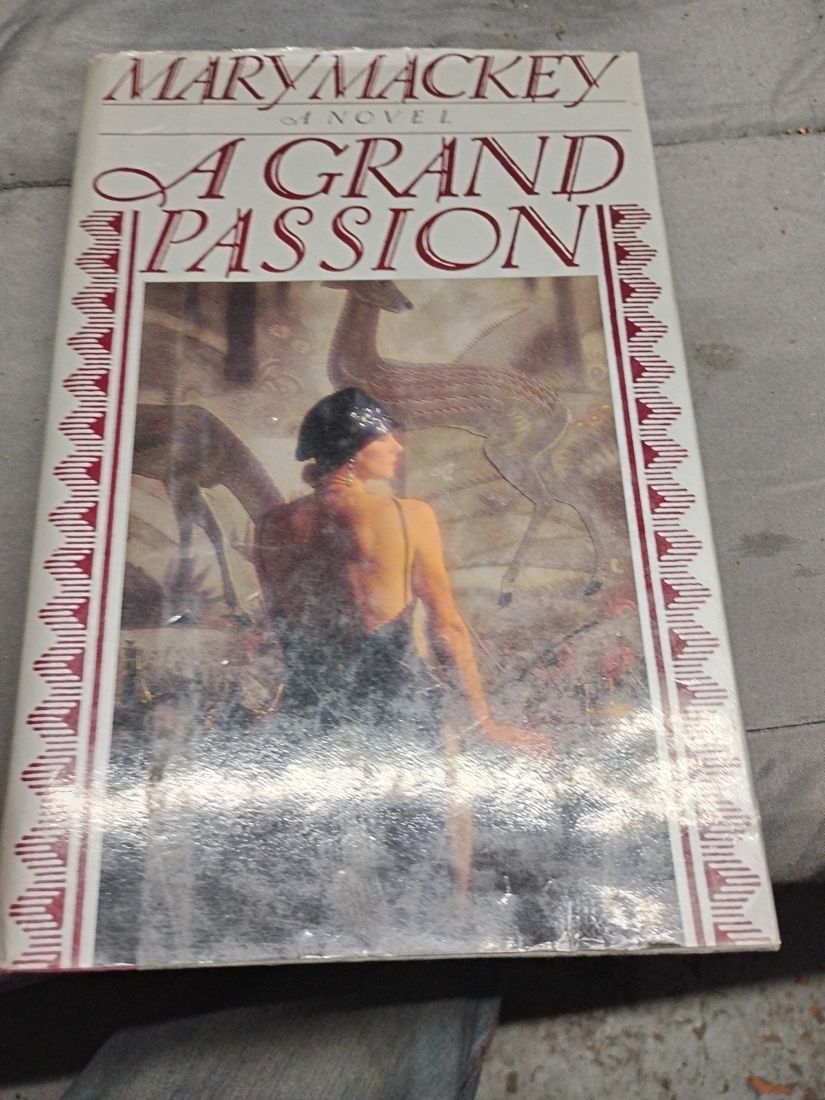 1996 A Grand Passion by Mary Mackey Hardcover Chapter Book -5055