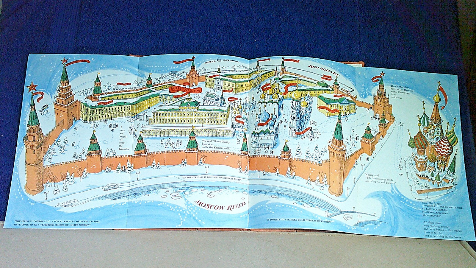ELOISE IN MOSCOW KAY THOMPSON IL HILARY KNIGHT 1959 STATED FIRST PRINTING
