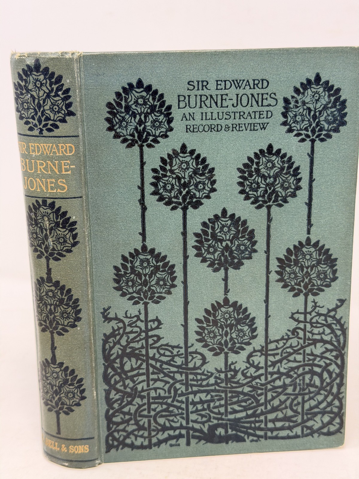 1910 – SIR EDWARD BURNE-JONES: AN ILLUSTRATED RECORD & REVIEW-G BELL & SONS-VG