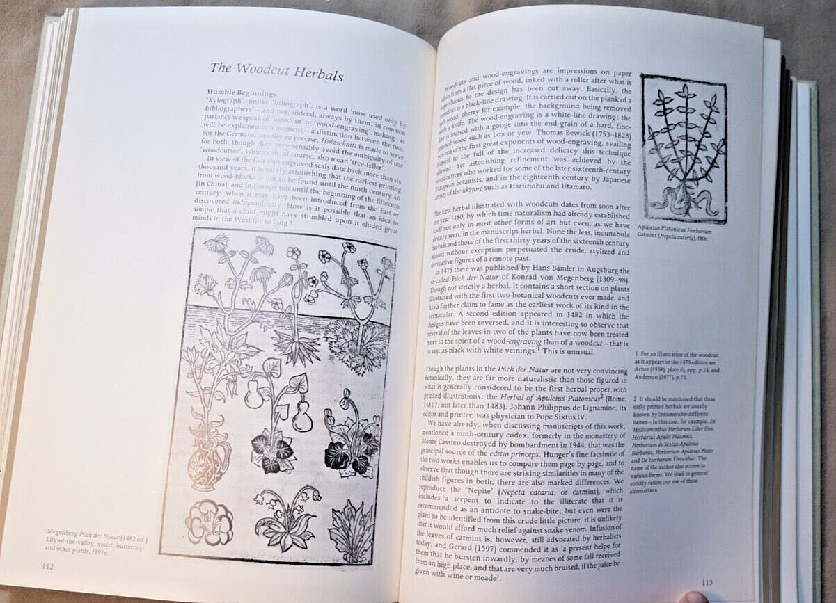 ILLUSTRATED HERBAL by Blunt 1979 First Ed HC/DJ HERBALISM Superstition Medicinal