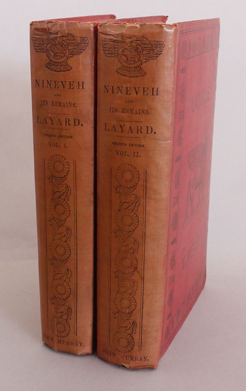 Nineveh and Its Remains 2 Vols 1849 Layard John Murray Assyria Archaeology