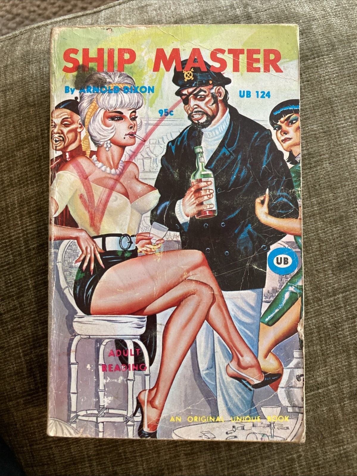 Sleaze gga Vintage Pb, Ship Master by Dixon, Unique UB124, 1967, poor