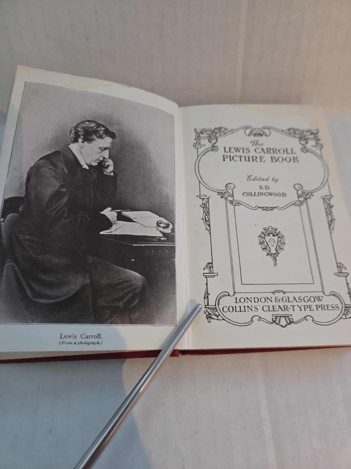 The Lewis Carroll Picture Book Cloth Illustrated 1899 London