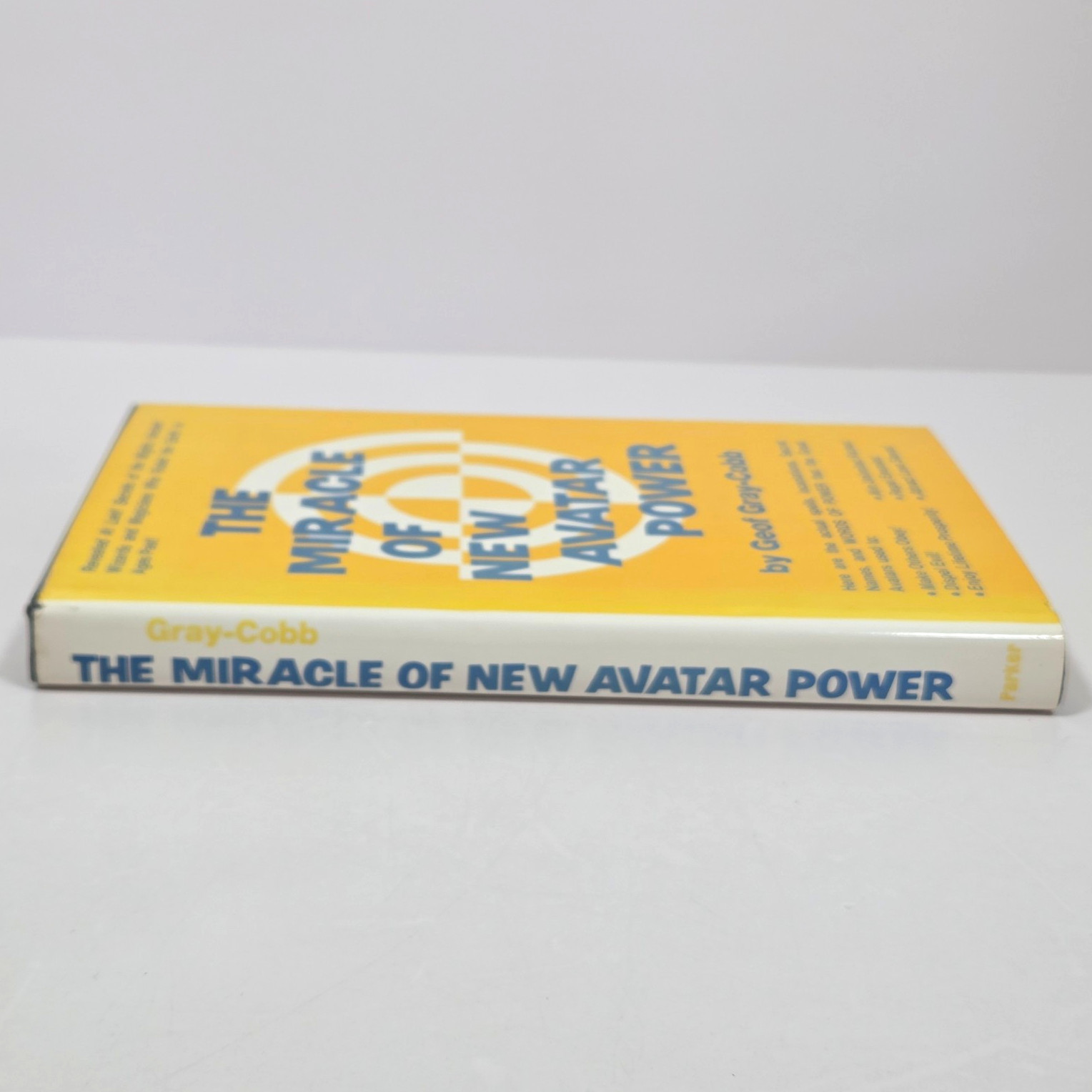 Miracle of New Avatar Power Geof Gray Cobb 1974 First Ed HCDJ Parker Publishing