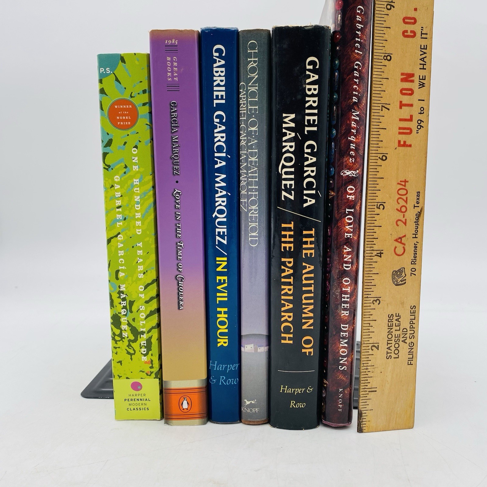 Gabriel Garcia Marquez Lot of 6 Standalone Novels (4 HC/DJ & 2 TPB) See Descript