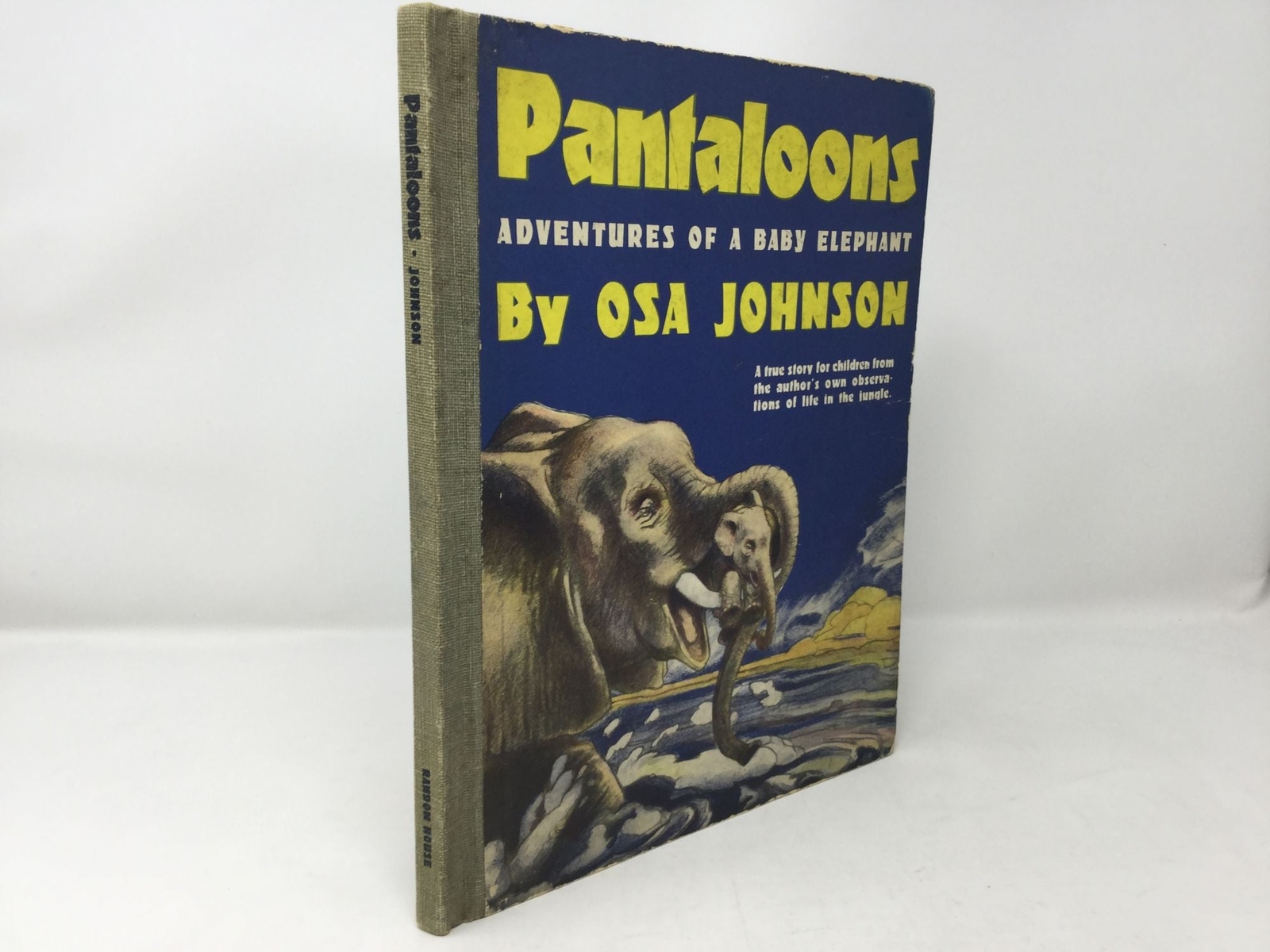 Pantaloons by Osa Johnson Signed First 1st Edition VG HC 1941