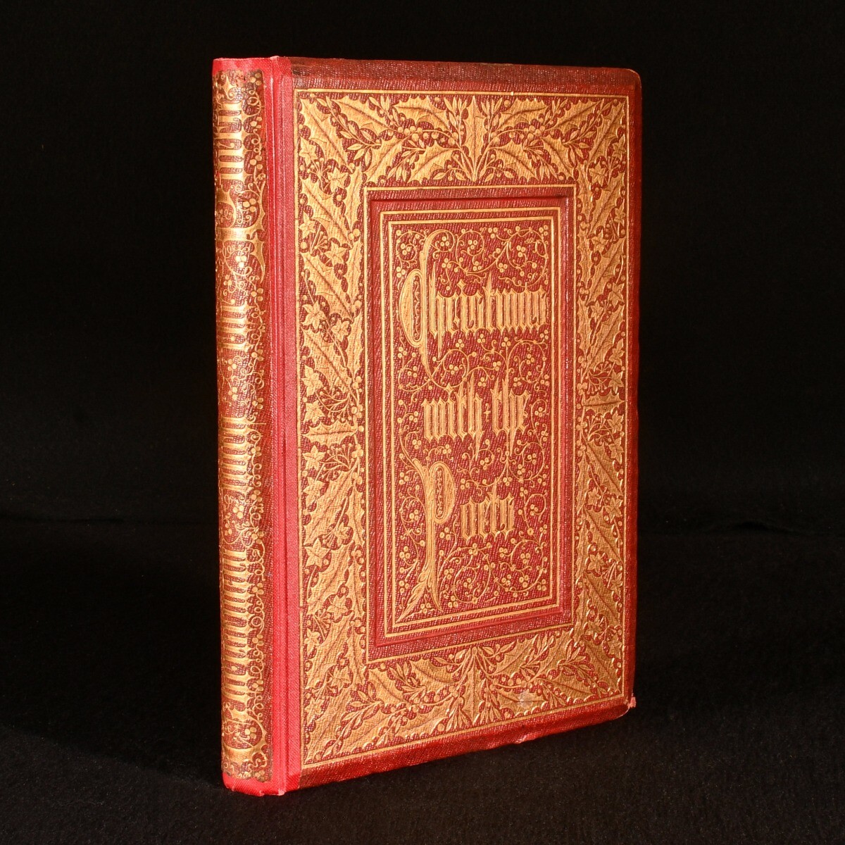1855 Christmas with the Poets Henry Vizetelly Third Edition Illustrated Birke…