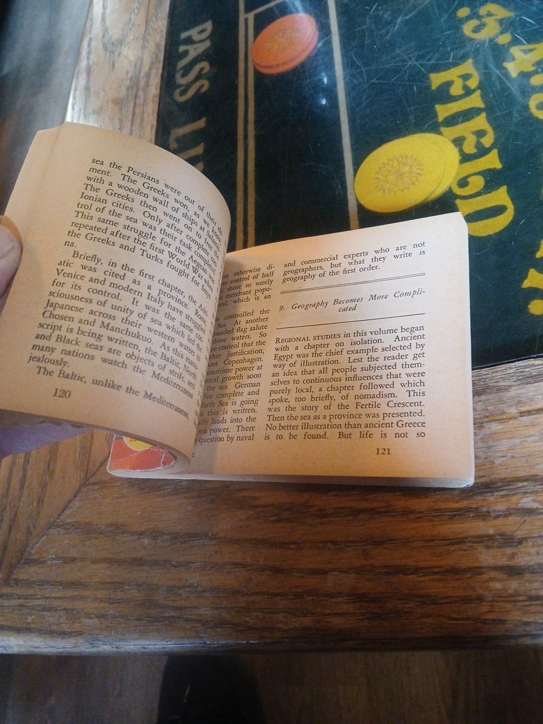 1940 Armed Services Edition Book „GEOGRAPHY in HUMAN DESTINY“