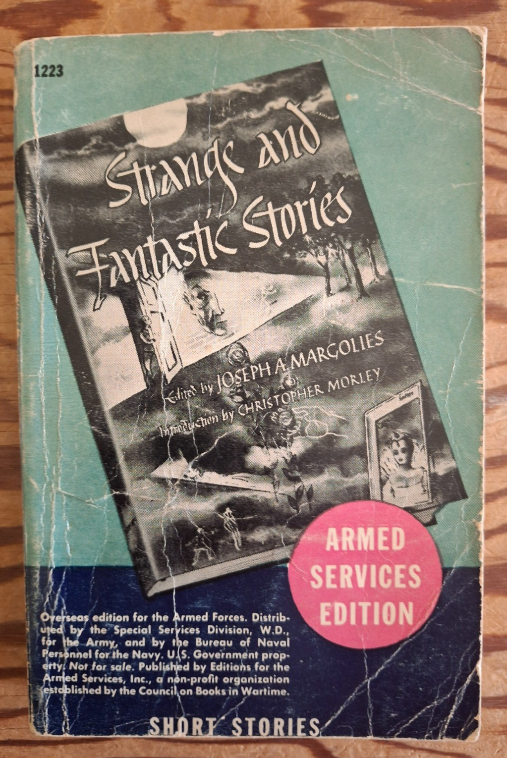 1946 Strange & Fantastic Stories Joseph A. Margolies / H. P. Lovecraft interest