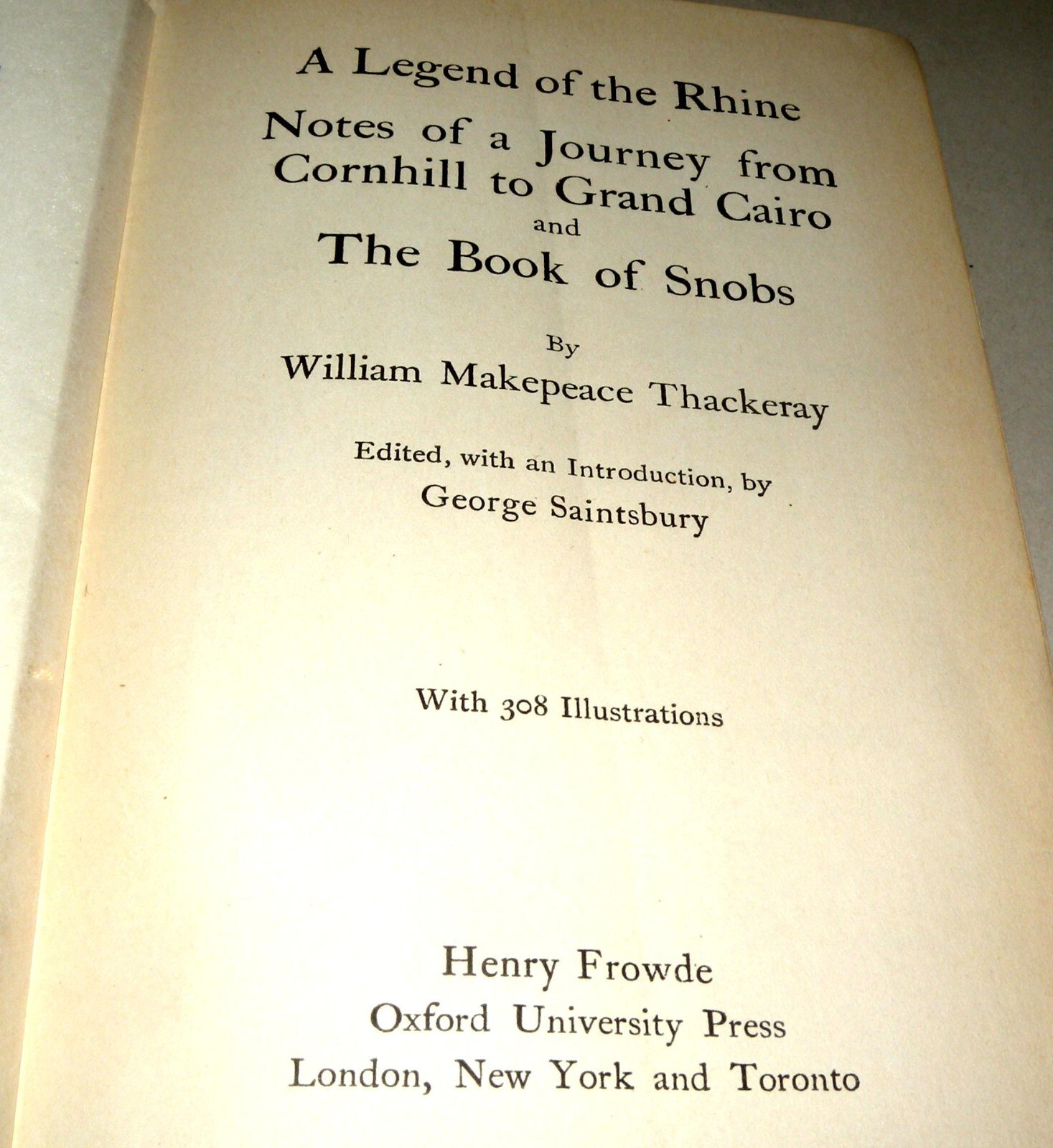 Oxford Thackeray Classics 15 Vol Henry Frowde OUP HB