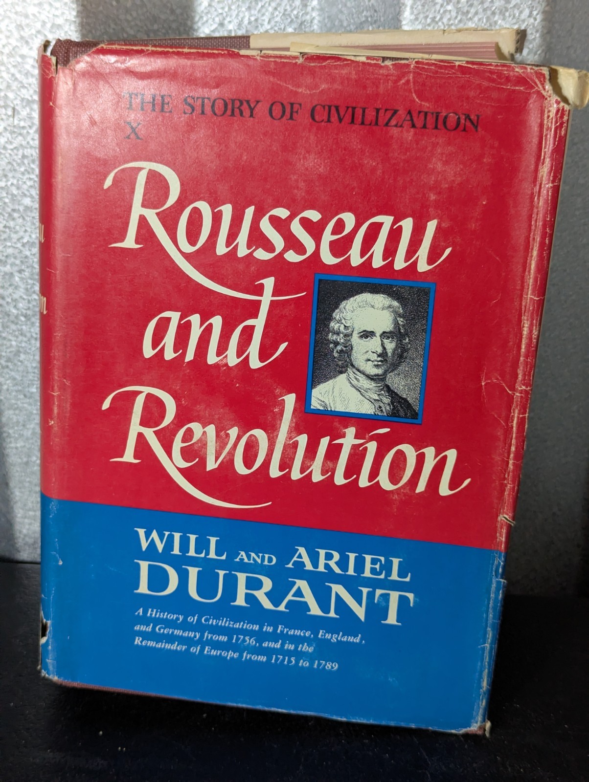 Rousseau And Revolution HCDJ 1967 Will Ariel Durant The Story Of Civilization X