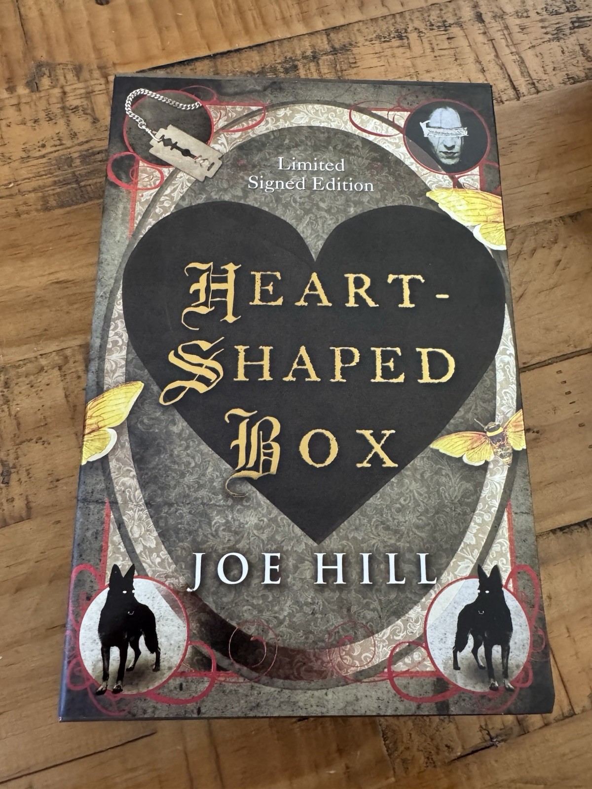 Joe Hill Heart Shaped Box Signed & Numbered 1st Edition HB Book In Slipcase