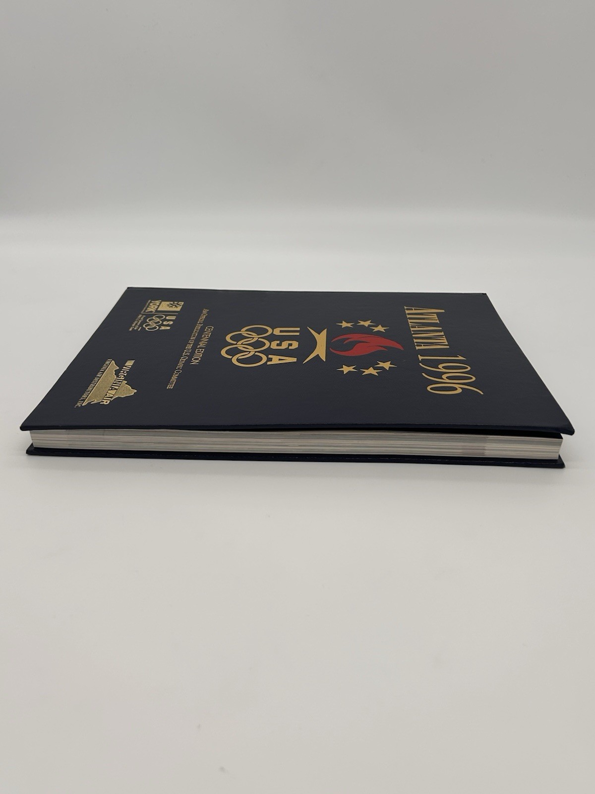 Atlanta 1996 Centennial Edition Olympic Book USOC Hardcover York Virginia Air